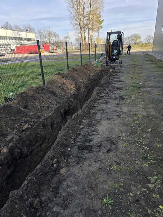 Usługi Minikoparką prace ziemne