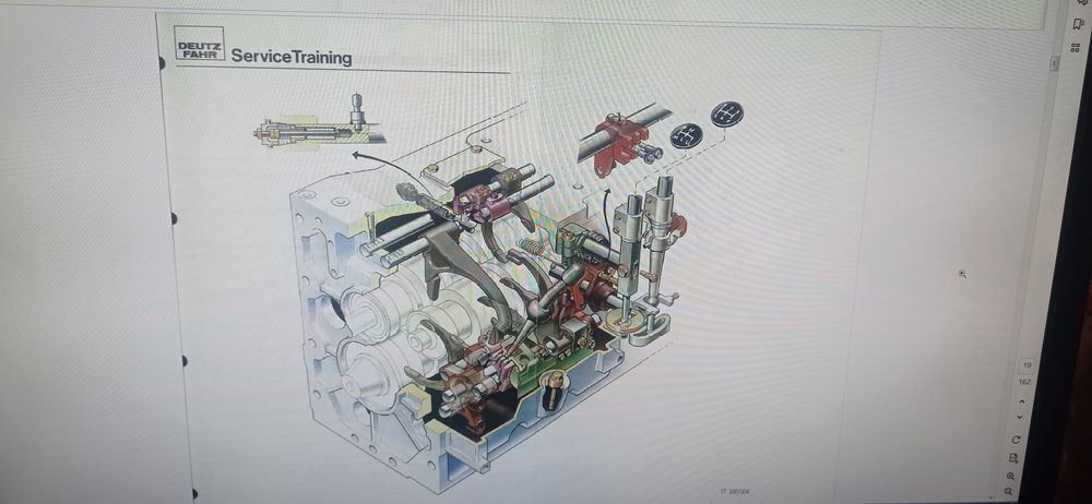 Instrukcja napraw Deutz Dx skrzynia biegów TW