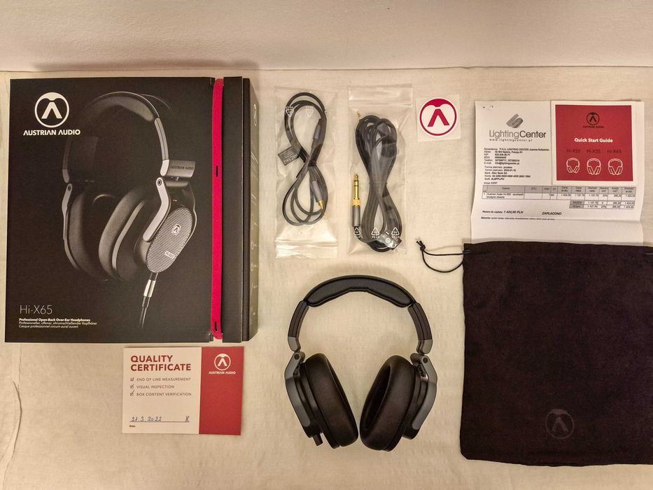 Słuchawki wokółuszne Austrian Audio Hi-X65
