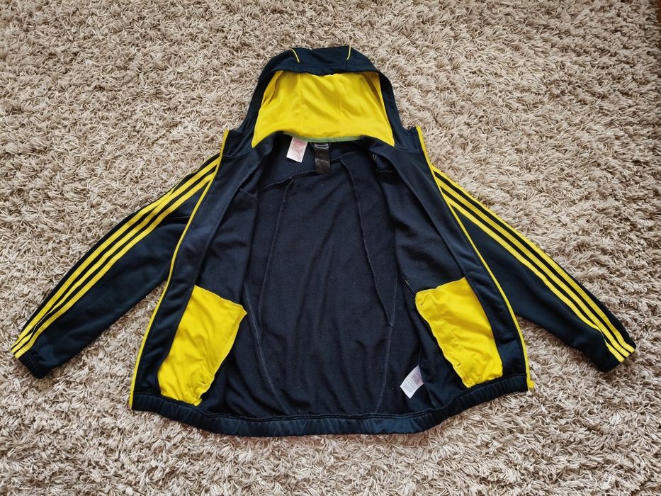 Bluza z kapturem, rozpinana: Adidas F50 - rozm.M