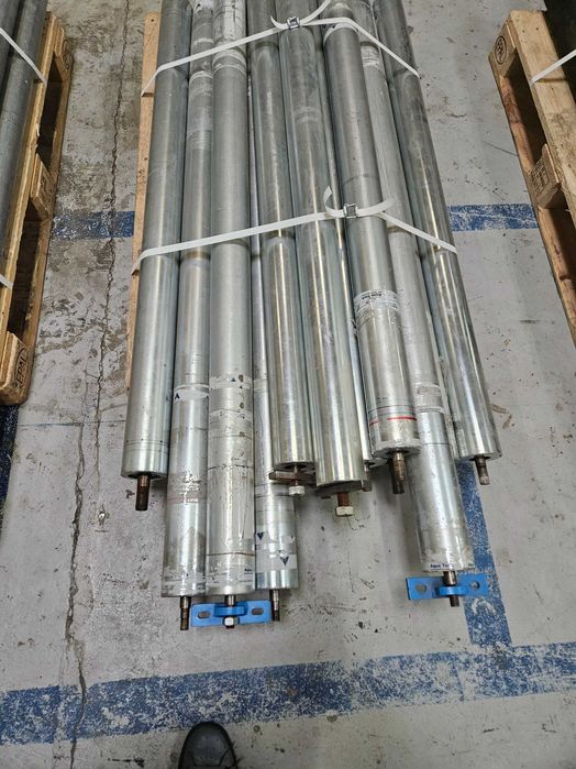 krążniki , rolki,  wałki napędowe aluminiowe, gumowane , nierdzewne