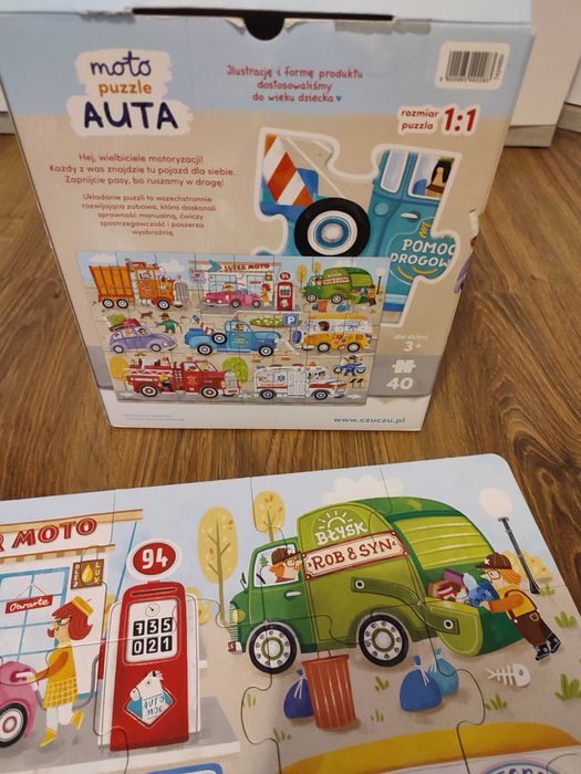 Moto puzzle Auta CzuCzu