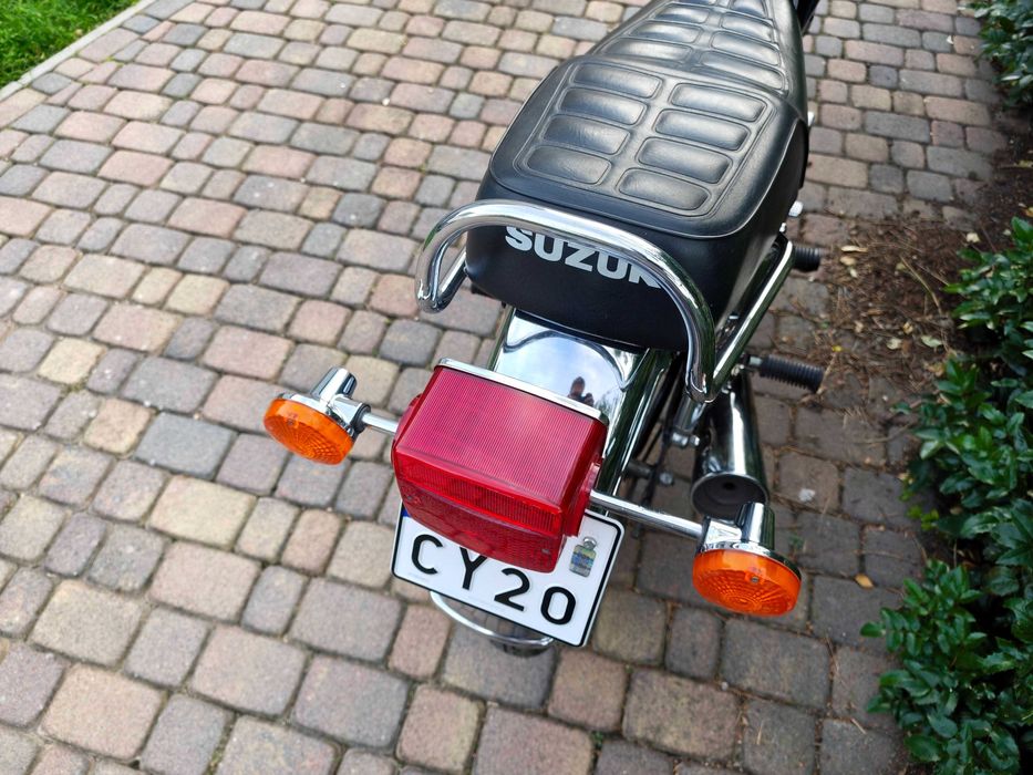 Suzuki GN 125, 1997, OC+PT 08.2027, 20tys. km, nowe ogumienie, gotowy do jazdy,