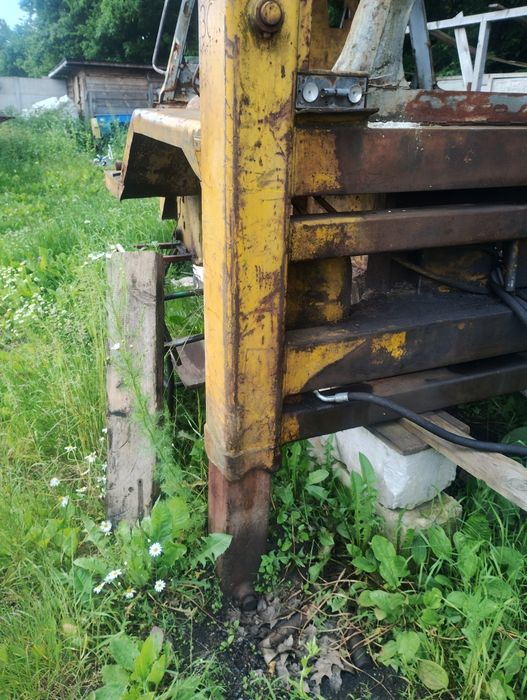 Pozostałości po JCB 3c Mk 3