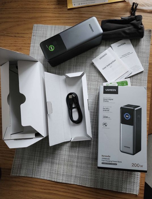 Павербанк Ugreen Nexode  25000mAh 200W