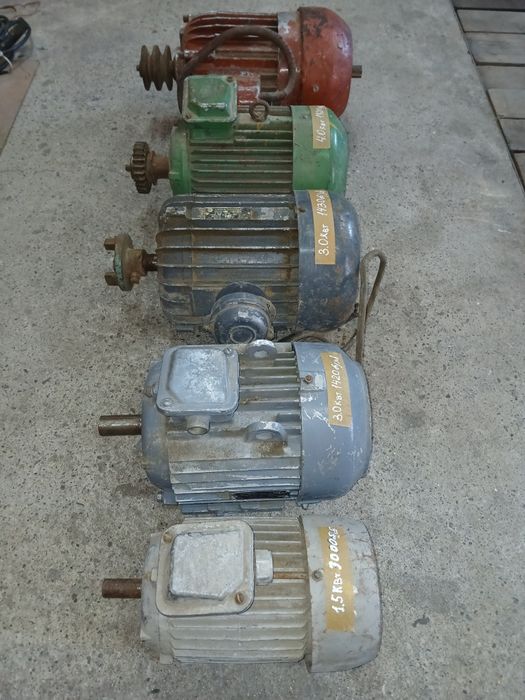 Продам електродвигун 3квт 1420 об/хв