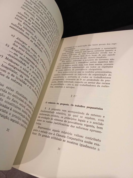 Reforma da Previdência Social- Parecer da Câmara Corporativa