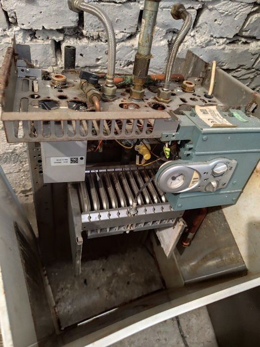 Kocioł gazowy, piec dwufunkcyjny gazowy sprawny