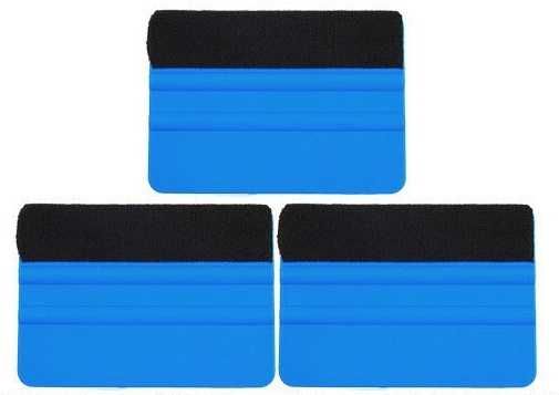 Rakla z filcem 3szt gładzik packa rakiel