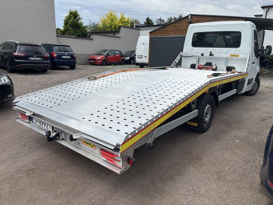 Wynajem Autolaweta na kat B Laweta Renault Master