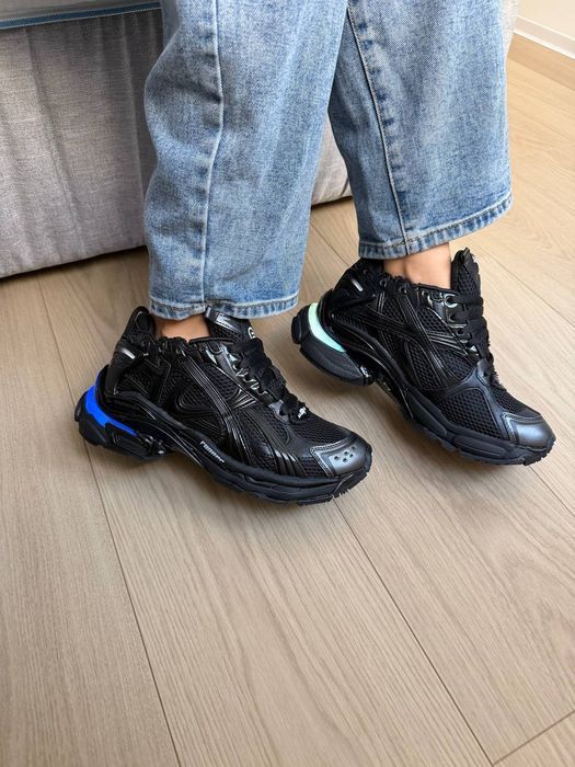 Кросівки Balenciaga Runner LED Black premium (з підсвіткою) | Кроссовки чоловічі жіночі