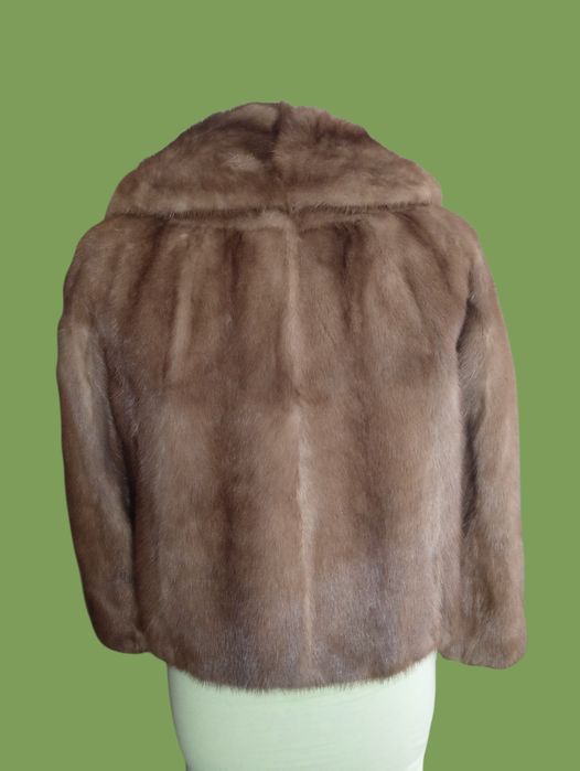 Норковый полушубок. Винтаж