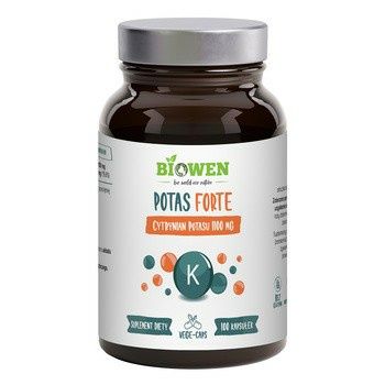 Biowen Potas 1 + 1 - zdrowie, elektrolity, sport, suplement diety