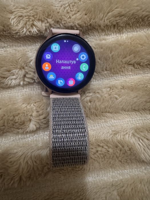 Смартгодинник Samsung Galaxy Watch Active 2 44mm Rose Gold + Мега-комплект ремінців!