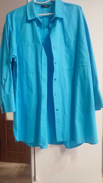 Блуза-туніка у яскравому кольору