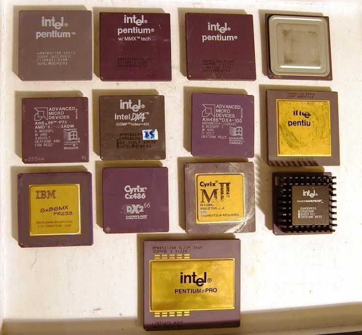 Старые процессоры