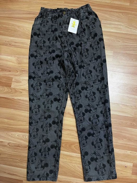 Джинсы mom  zara disney minnie