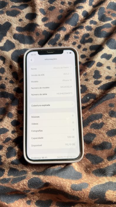 Iphone 12 azul escuro 128GB