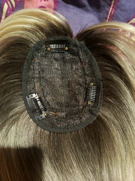 Tupet blond ombre