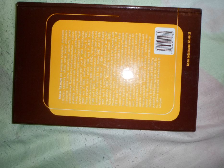 Roman Tokarczyk - Prawa narodzin,życia i śmierci podręcznik 2000 tward