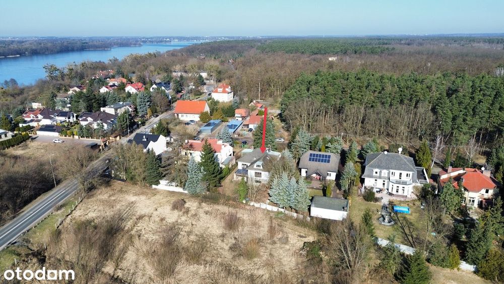 Piękna działka z domem przy lesie i Jeziorze Kierskim | Smochowice