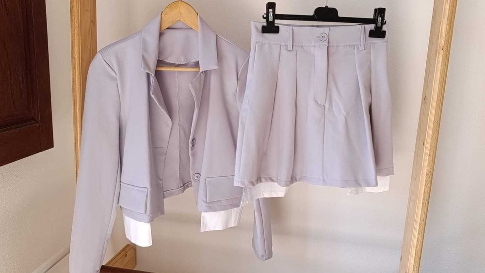 Conjunto roupa formal e diferente