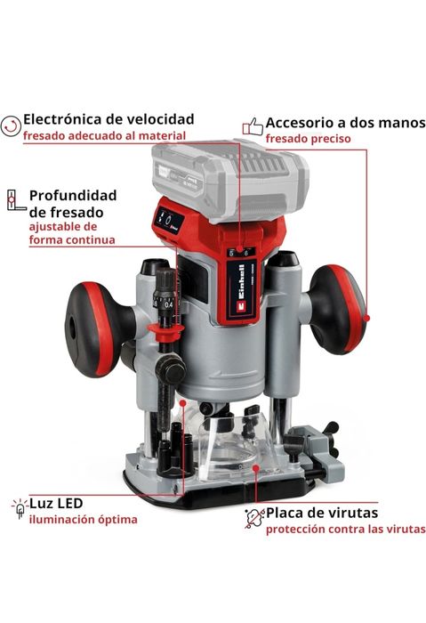 Tupia a Bateria TP-ET 18 Li BL da Einhell - Oferta de Bateria e Carreg