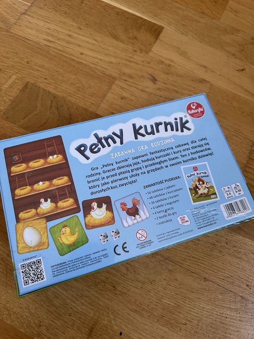 Gra rodzinna planeszowa Pełny Kurnik