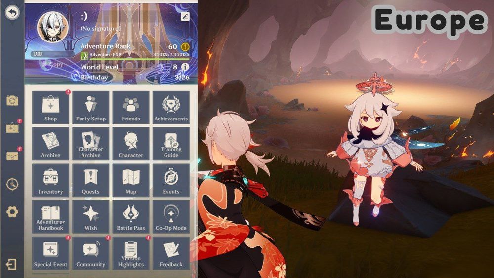 Акаунт Genshin Impact - рівень 60