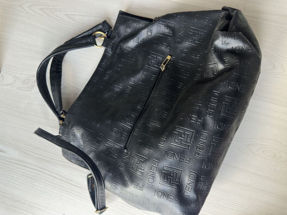 Torebka torba fendi czarna duza