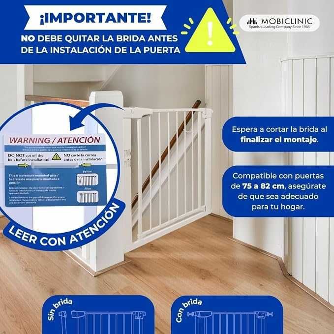 Barreira / Porta de Segurança para Crianças (e animais)