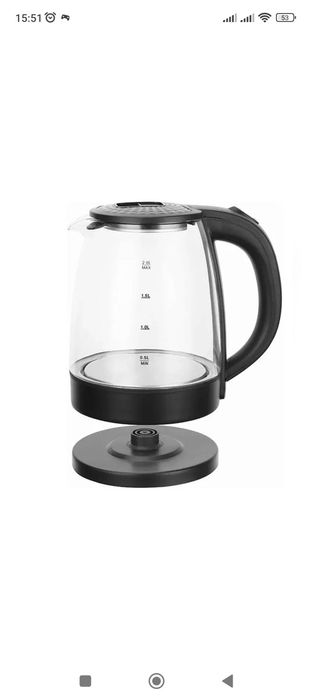 Лідери продажів. Електричні чайники з підсвічуванням Luma Bella