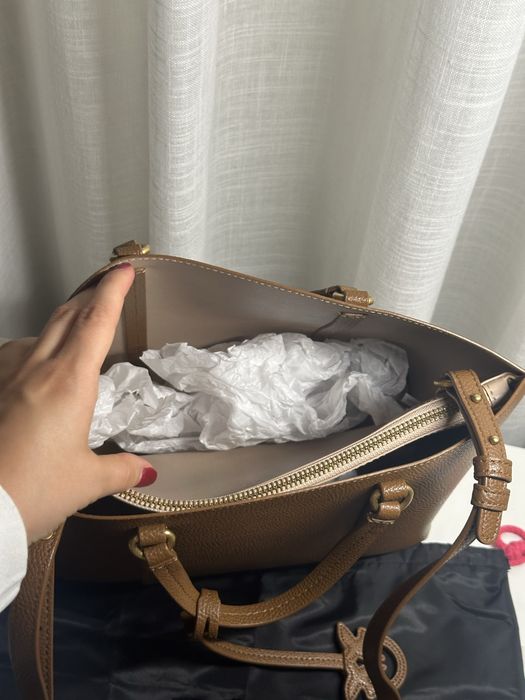 Mala castanha Pinko carrie tote bag