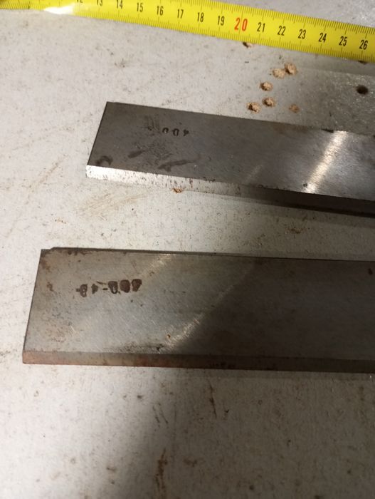 Ножи на фуганок новые