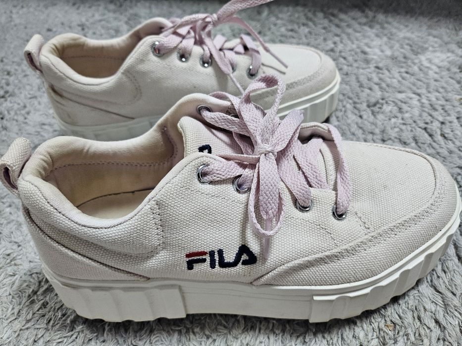 Fila różowe trampki 37