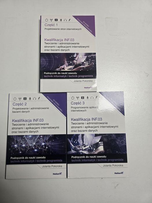 Kwalifikacja INF.03 Tworzenie i administrowanie stronami internetowymi oraz bazami danych