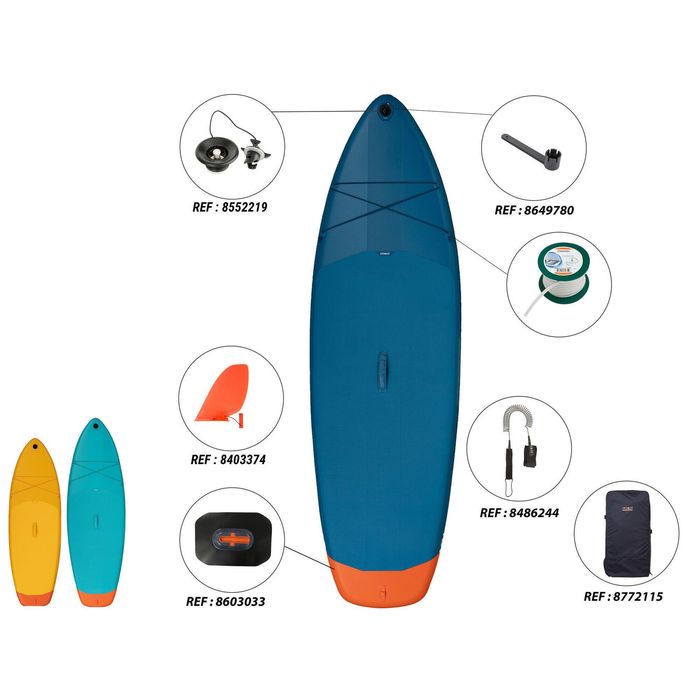 Stand up paddle insuflável tamanho L (10'/35"/6") - 1 ou 2 pessoas