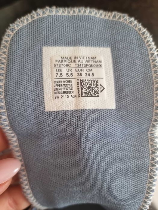 All Star Converse plataforma