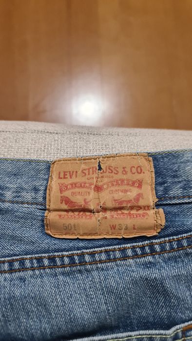 Calções Levis 501