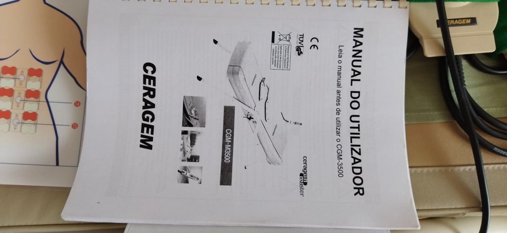 Cama Massagem com pedras Jade