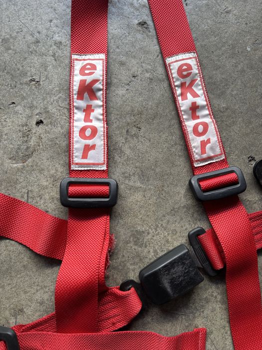 Cintos rally kart 3 apois OMP EKTOR
