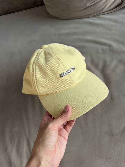 Jacquemus кепка бейсболка жовта
