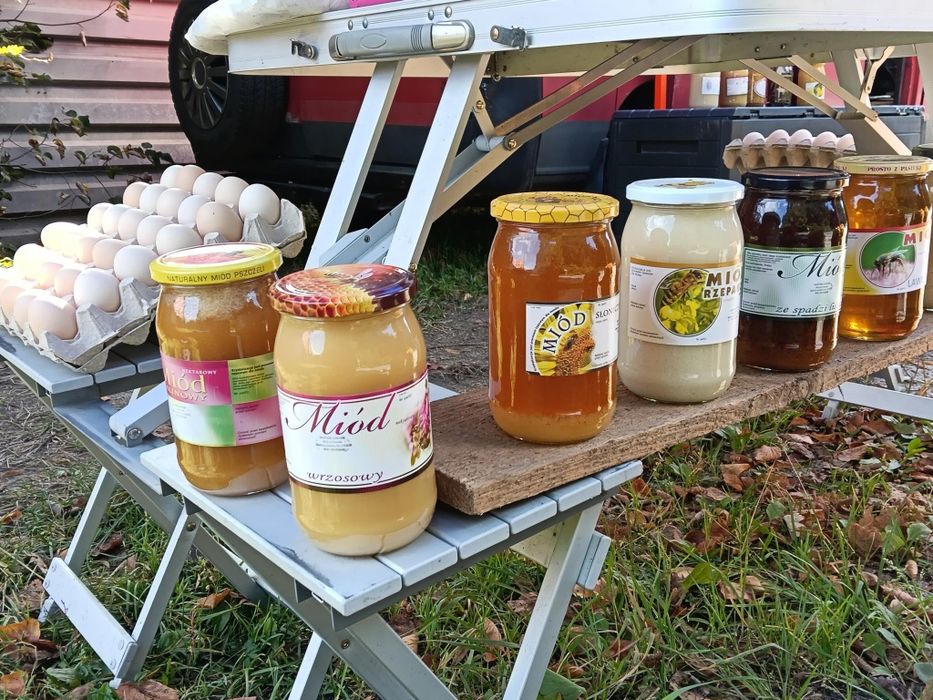 Miód,JAJKA, ziemniaki