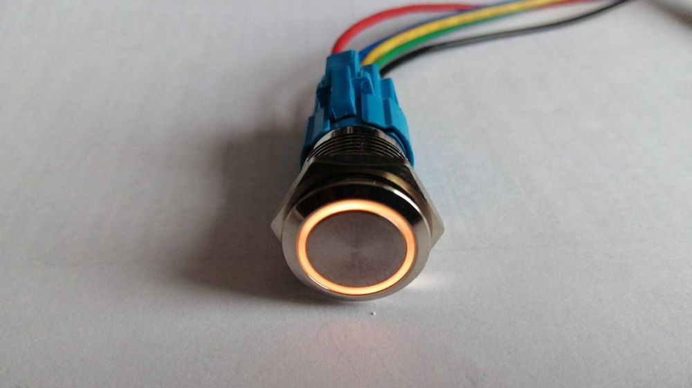 антивандальная кнопка 12, 16, 19 мм