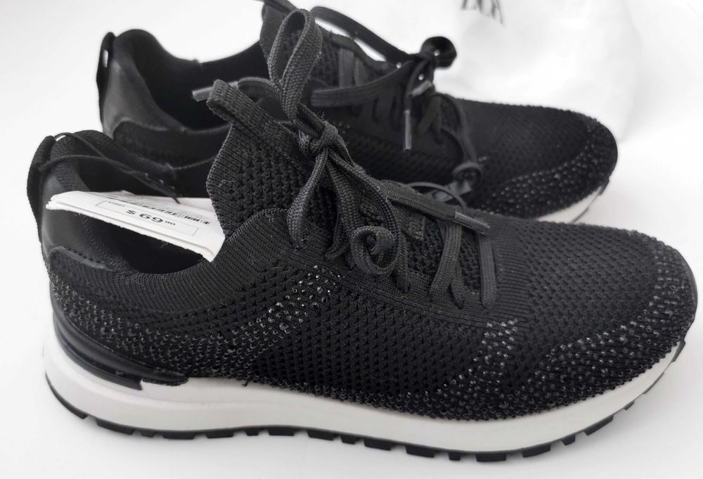 ZARA sneakersy z cyrkoniami 36