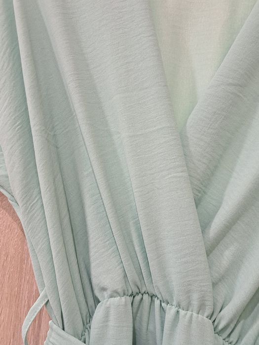 Sukienka długa MIĘTOWA nowa