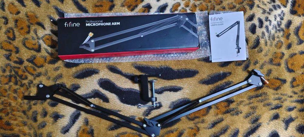 Кронштейн для мікрофона FIFINE пантограф стійка для мікрофона НОВИЙ
