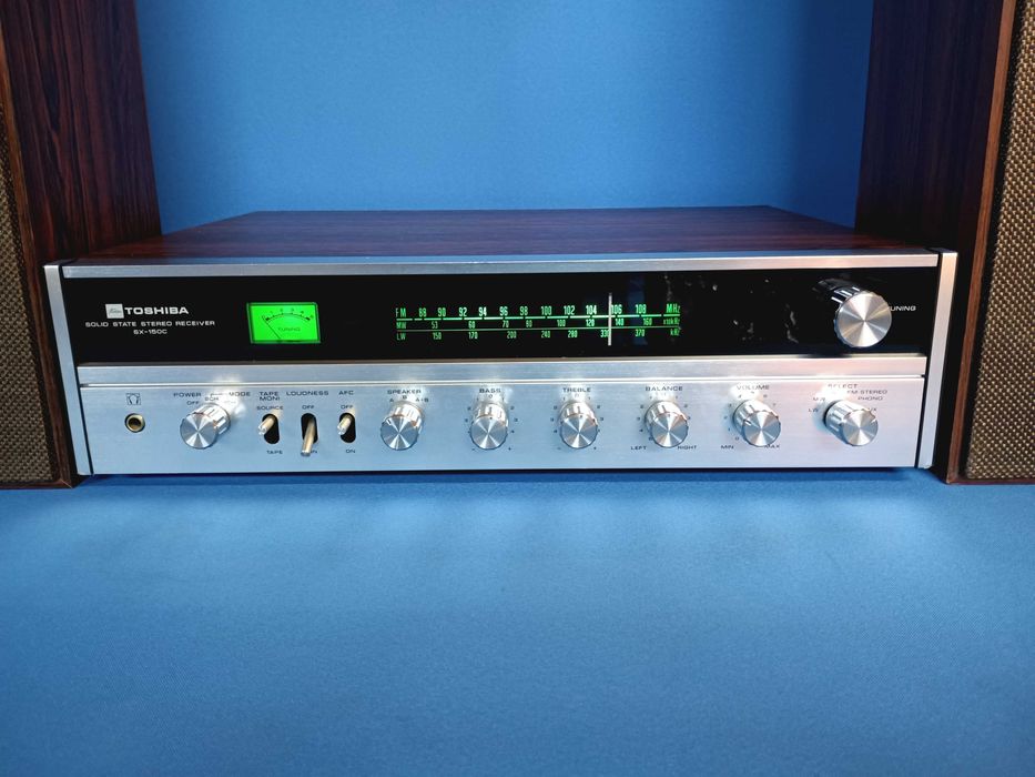 receiver TOSHIBA SX-150C + colunas TOSHIBA