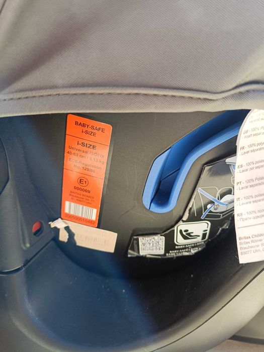 Conjunto carrinho, ovo e alcofa Britax