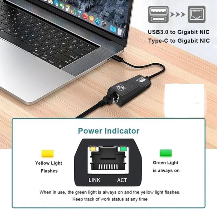 Adaptador internet DBIT USB 3.0 wi-fi